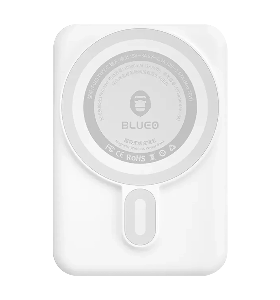 Доп батерея Blueo Wireless 10000 mA White