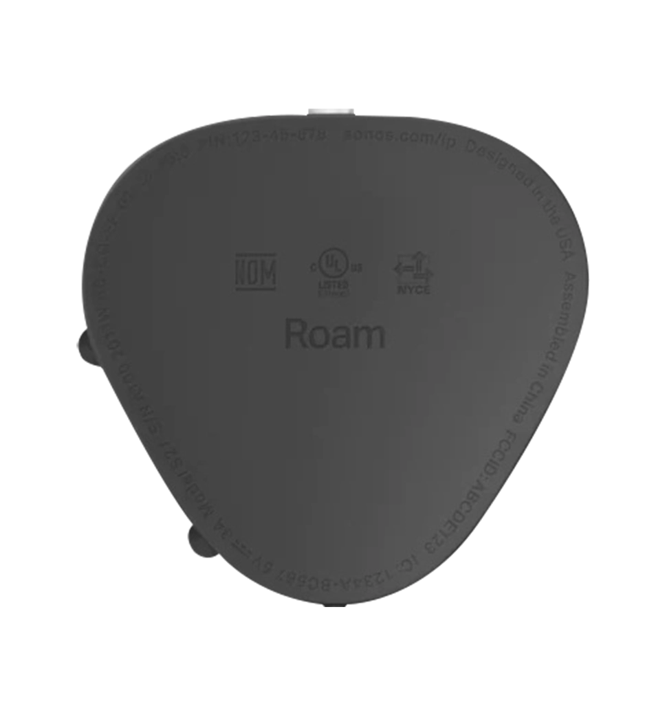 Портативная акустика Sonos Roam Black (ROAM1R21BLK)
