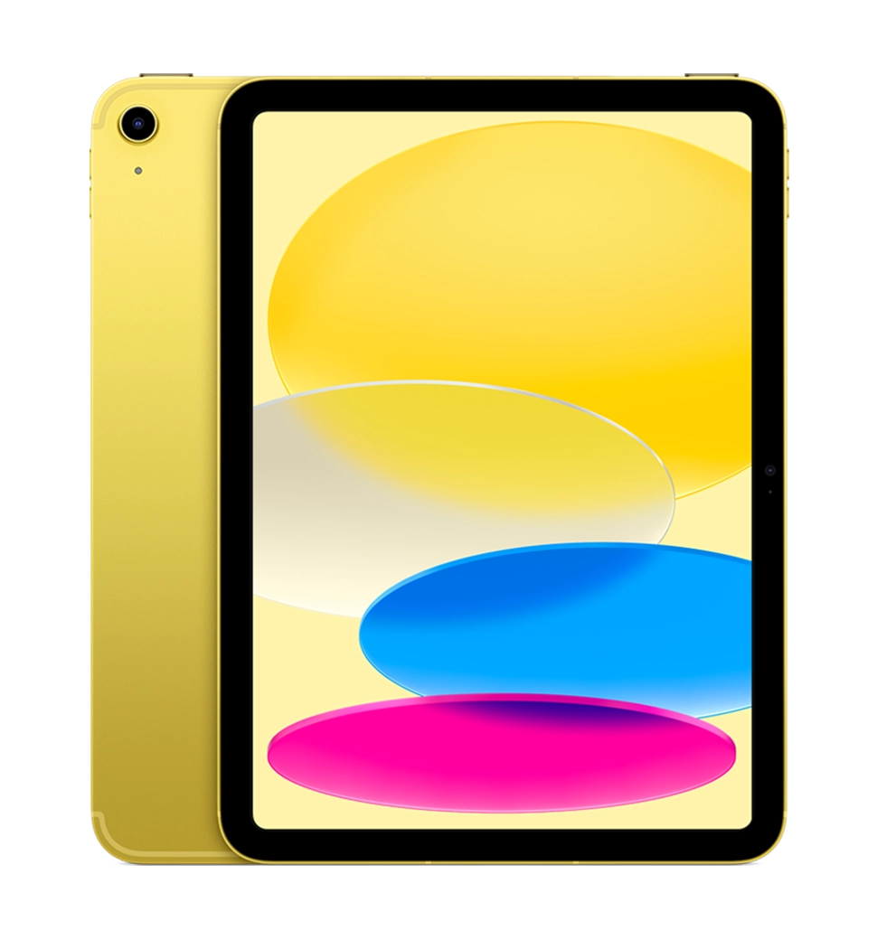 iPad 10.9 (2022) Wi-Fi + LTE 64GB Yellow (MQ6L3) — фото 1