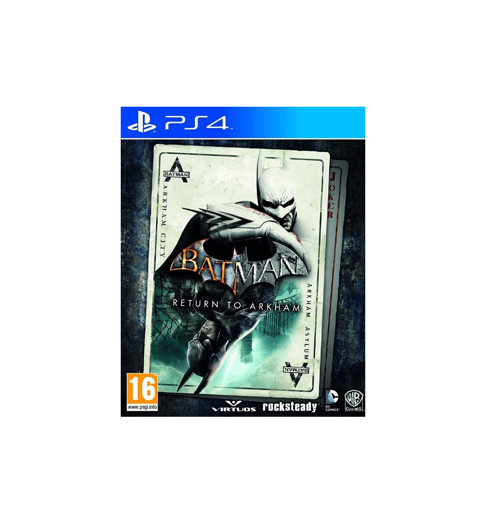 Игра консольная PS4 Batman: Return to Arkham, BD диск