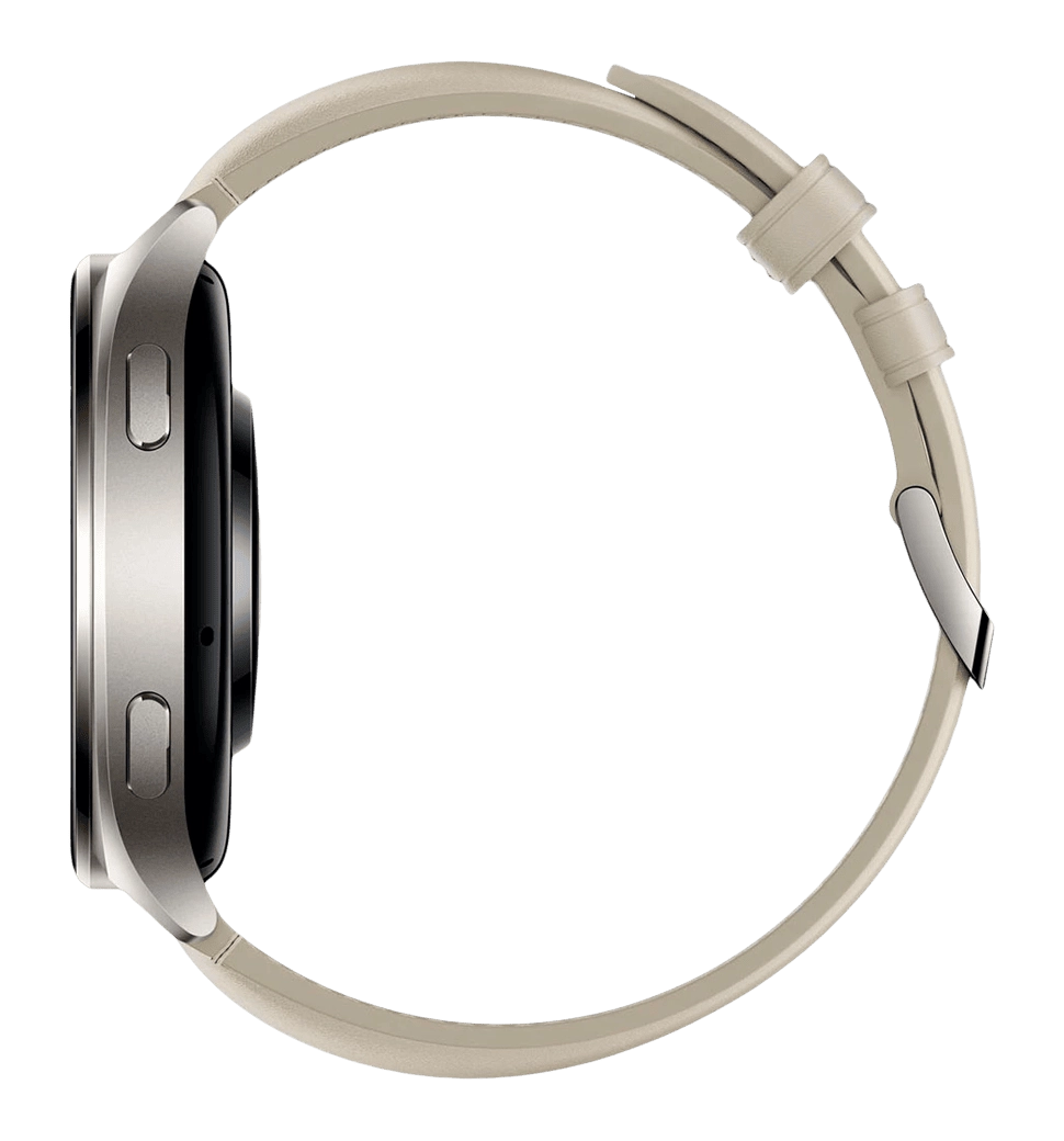 Смарт-часы Xiaomi Watch 2 Titan Gray Case White Leather Strap (BHR9306GL)