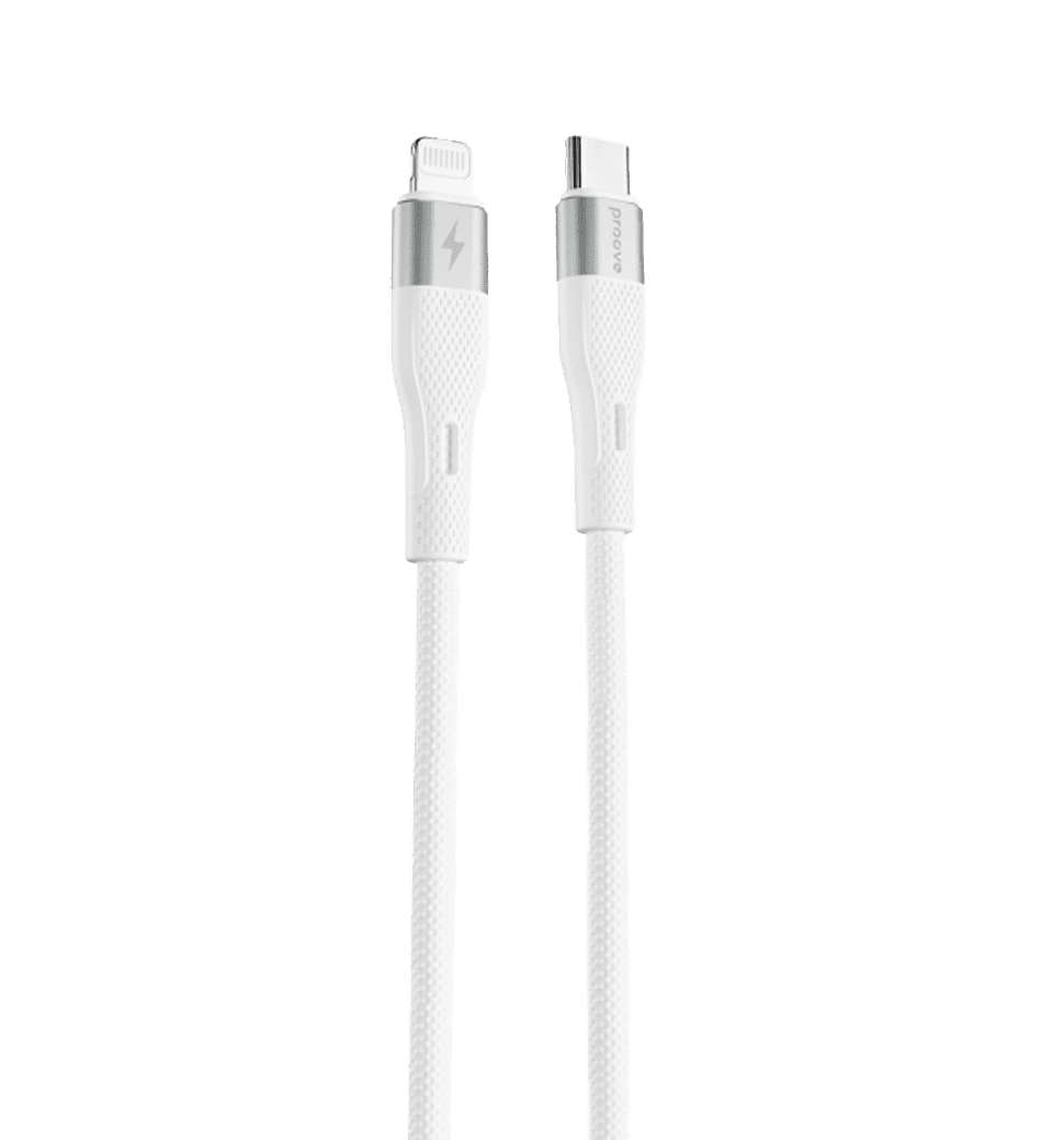 Кабель Proove Light Silicone Type-C to Lightning 27W (1m) (black)