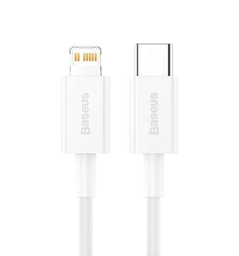 Кабель Baseus Superior Series Fast Charging Type-C to Lightning PD 20W 1m White (CATLYS-A02)