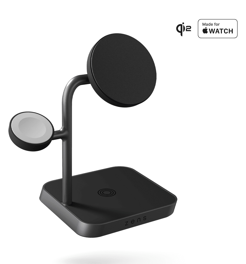 Зарядна станція Zens Office Charger Pro 3 Wireless Black (ZEDC25B/00)