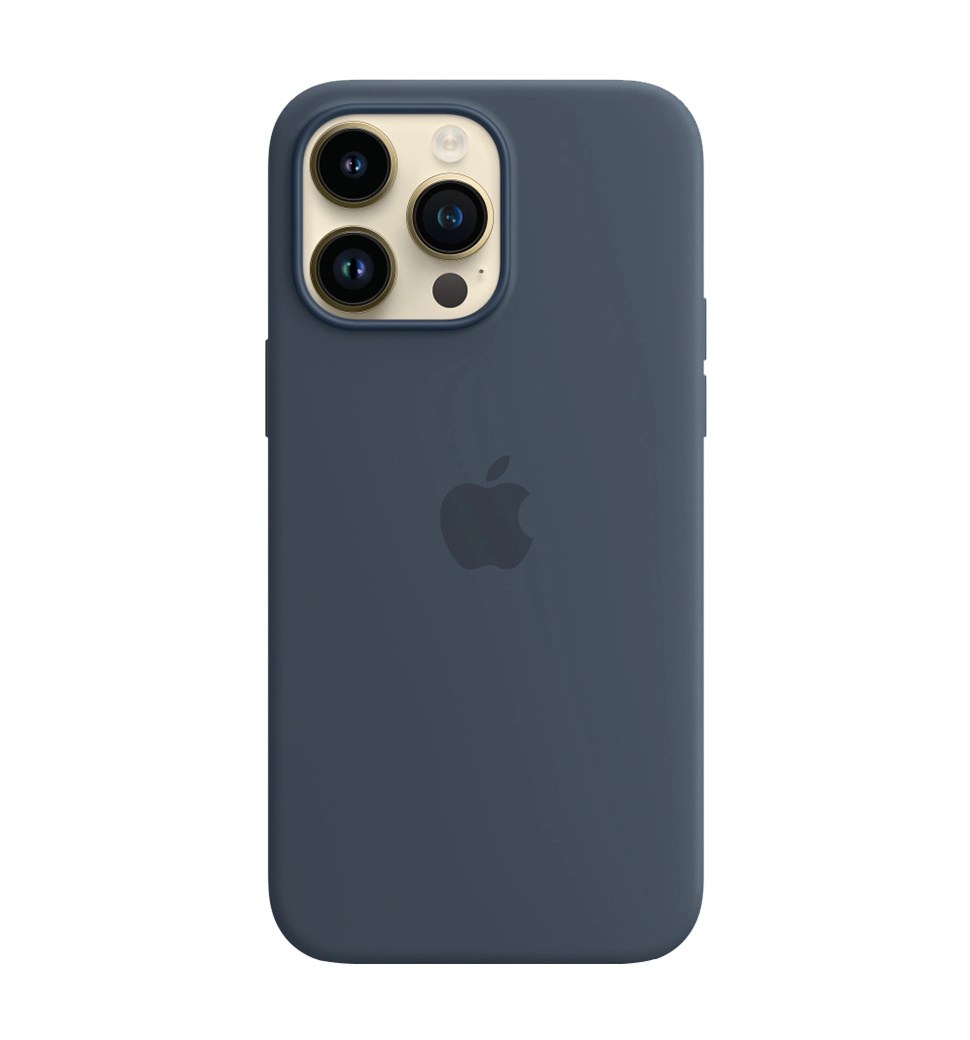 Чохол Силіконовий iPhone 14 Pro Max Silicone Case with MagSafe Storm Blue (MPTQ3)