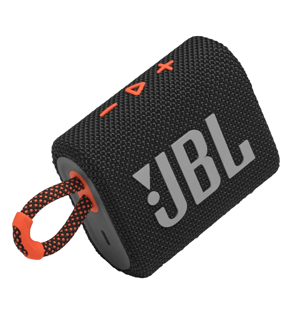 Портативна акустика JBL Go 3 Black-Orange (JBLGO3BLKO)