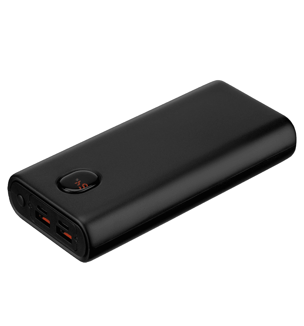 Доп батарея 2E 20000mAh,45W,PD,QC, черный