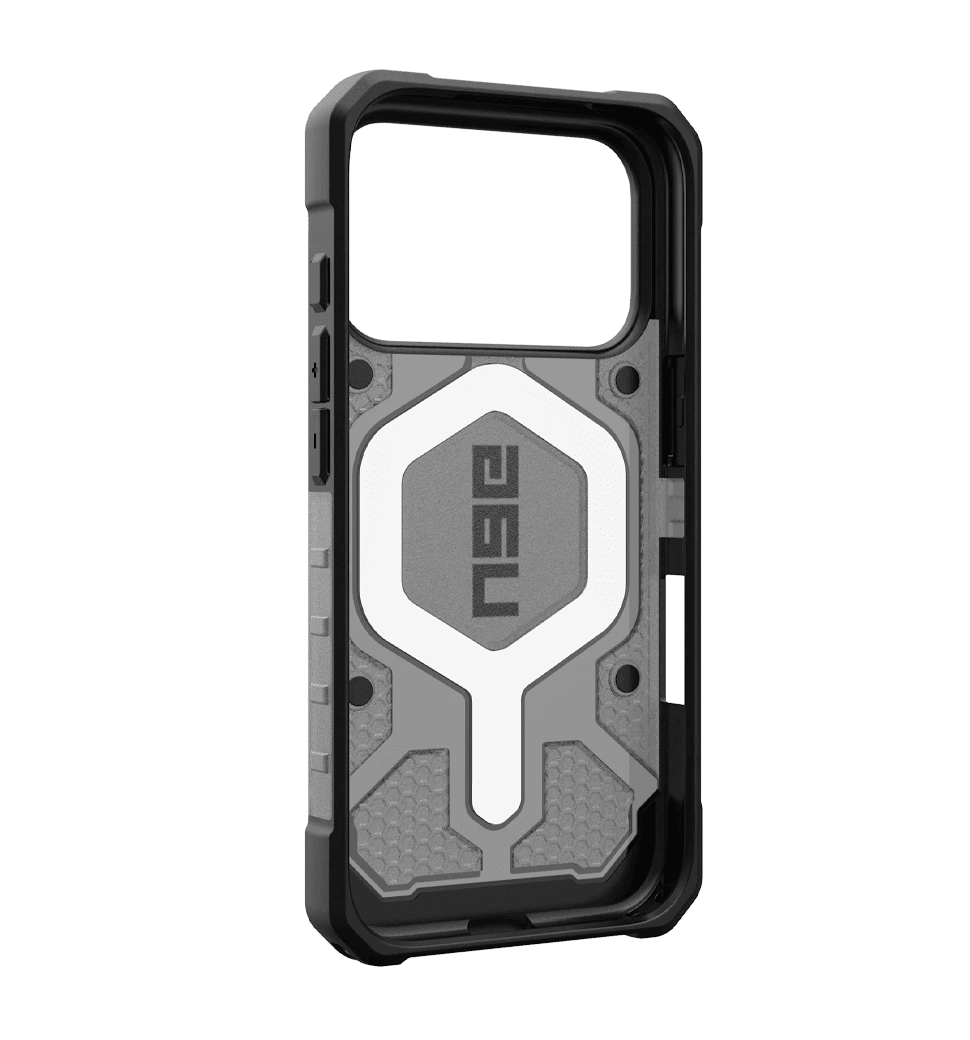 Чехол UAG для iPhone 17 Pro, Pathfinder Clear MagSafe, Ash/Black