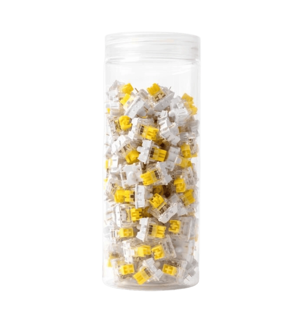 Набор механических переключателей Keychron K Pro Yellow 110 pcs
