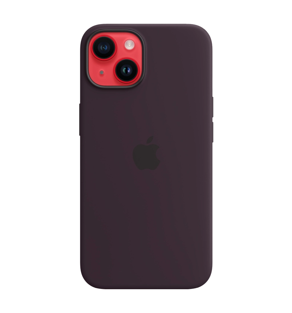 Чохол Силіконовий iPhone 14 Silicone Case with MagSafe Elderberry (MPT03) — фото 4