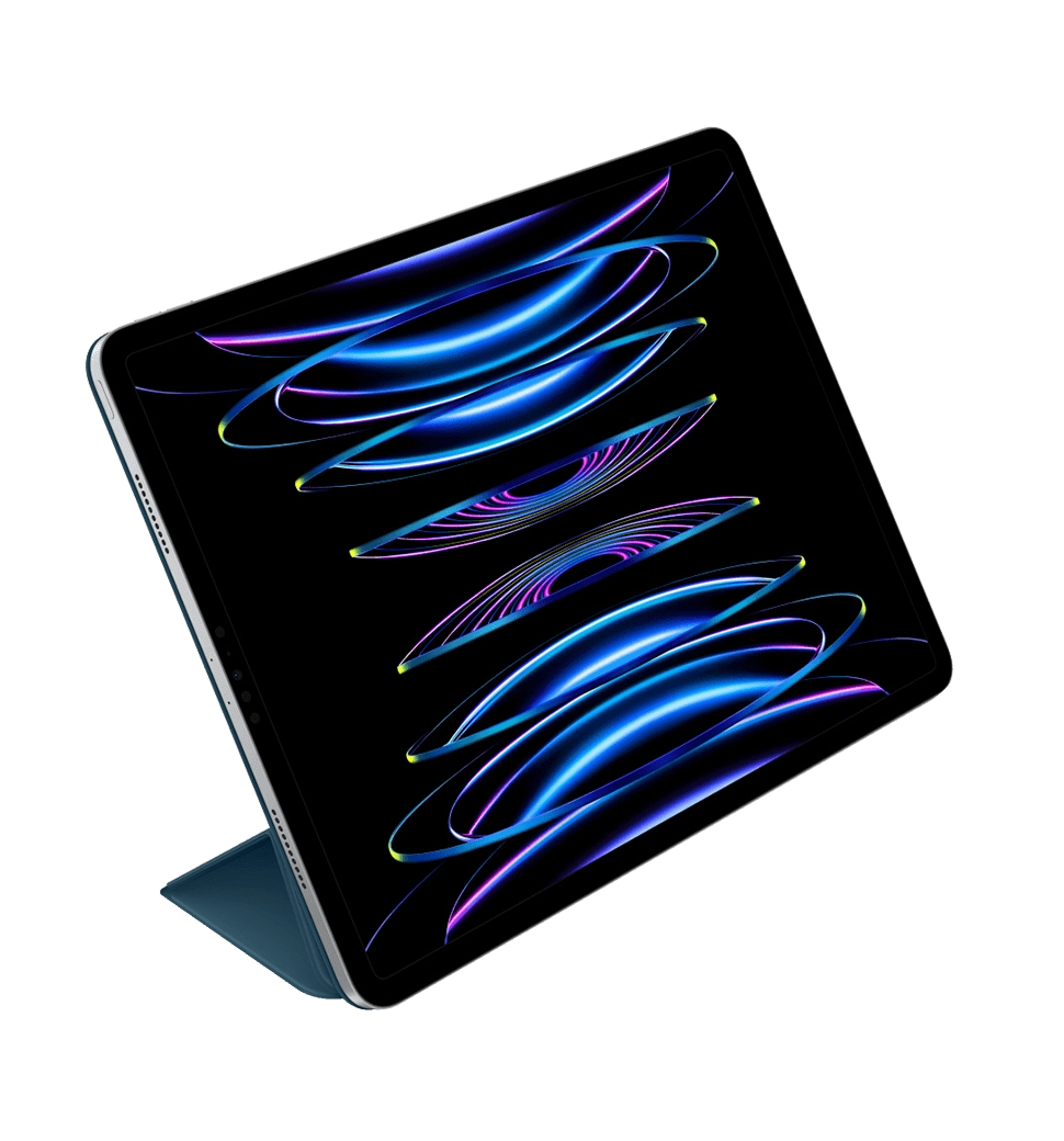 Чохол Apple Smart Folio for iPad Pro 12.9"/Air 13" M2 - Marine Blue (MQDW3)