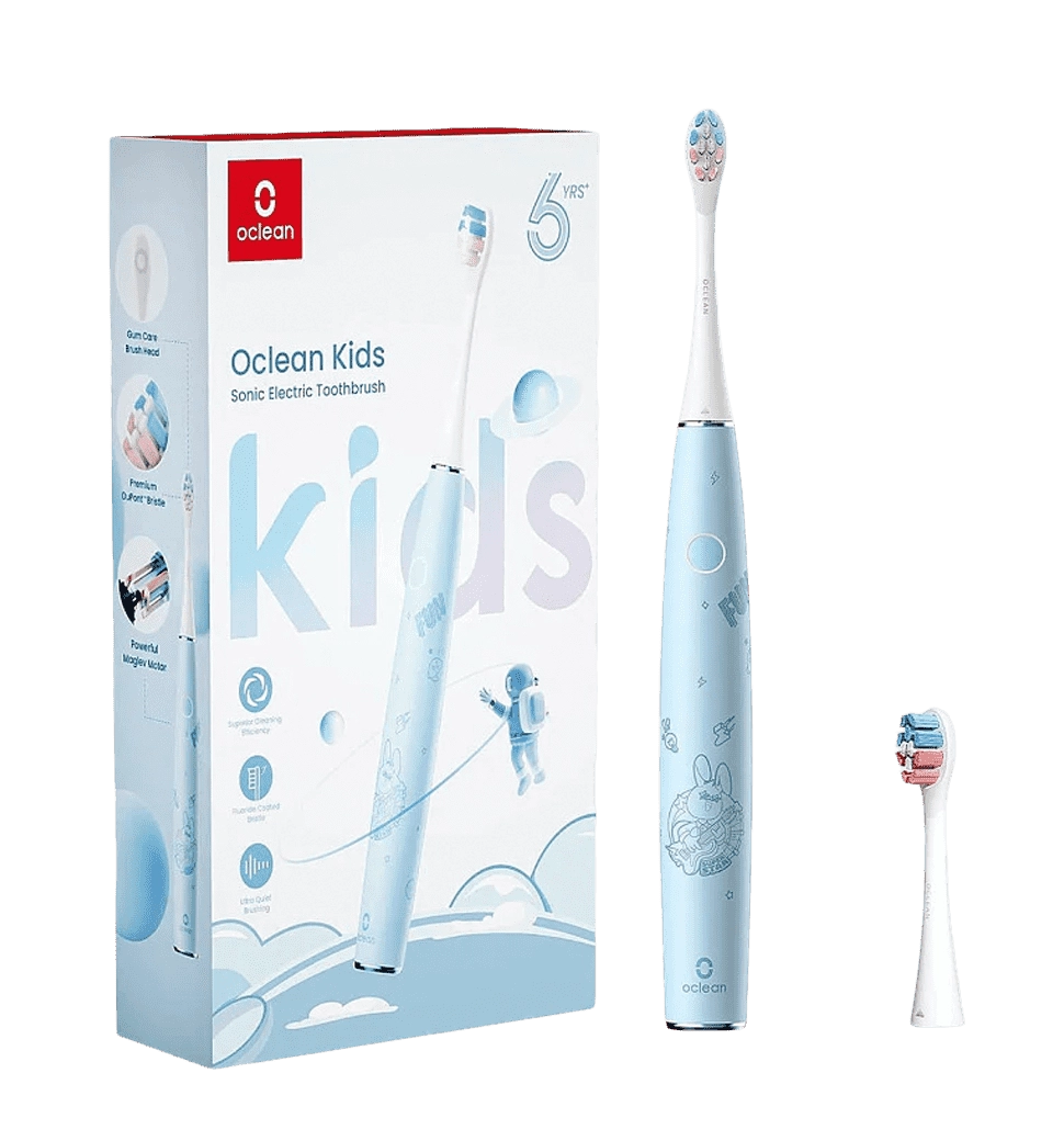 Умная зубная електрощетка Oclean Kids Electric Toothbrush Blue (6970810552379)