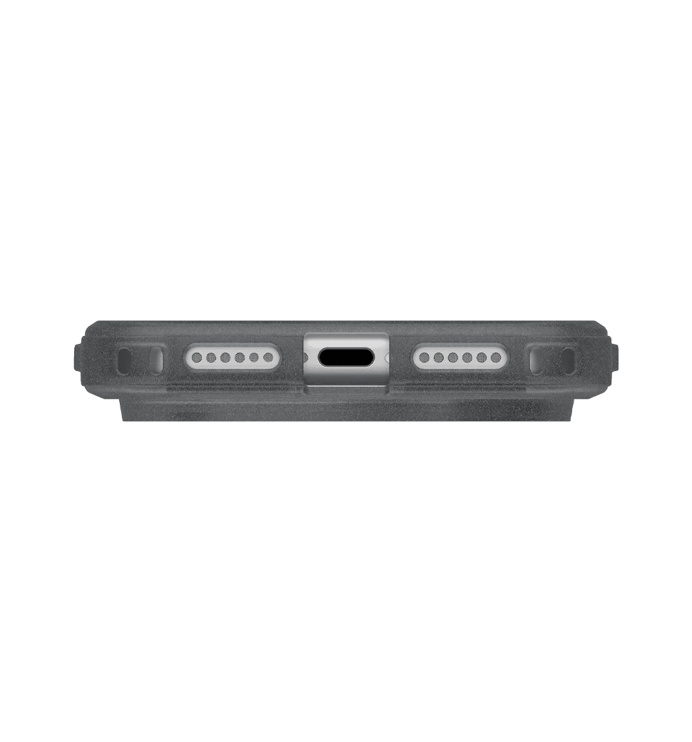Чехол UAG для iPhone 17 Pro Max, Dot MagSafe, Ash