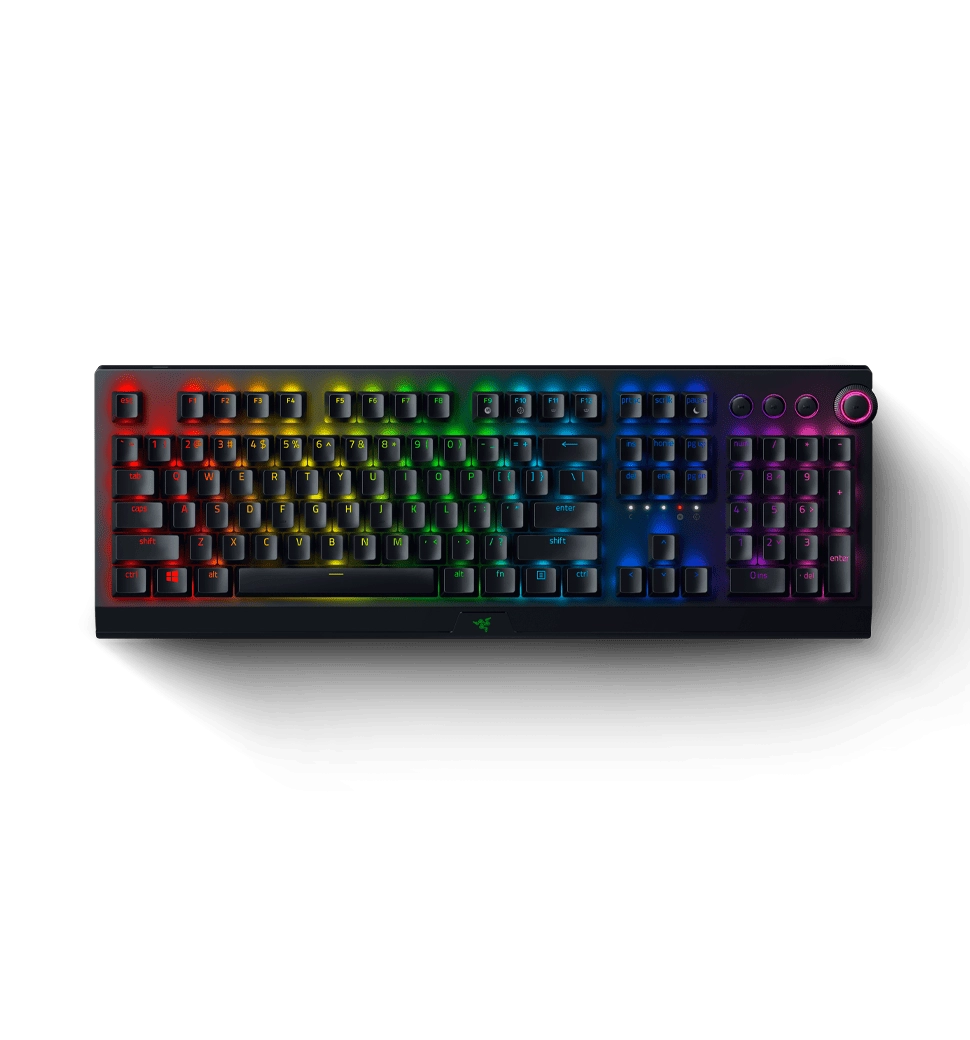 Клавіатура механічна RAZER BlackWidow V3 PRO Wireless, RU (RZ03-03530800-R3R1)