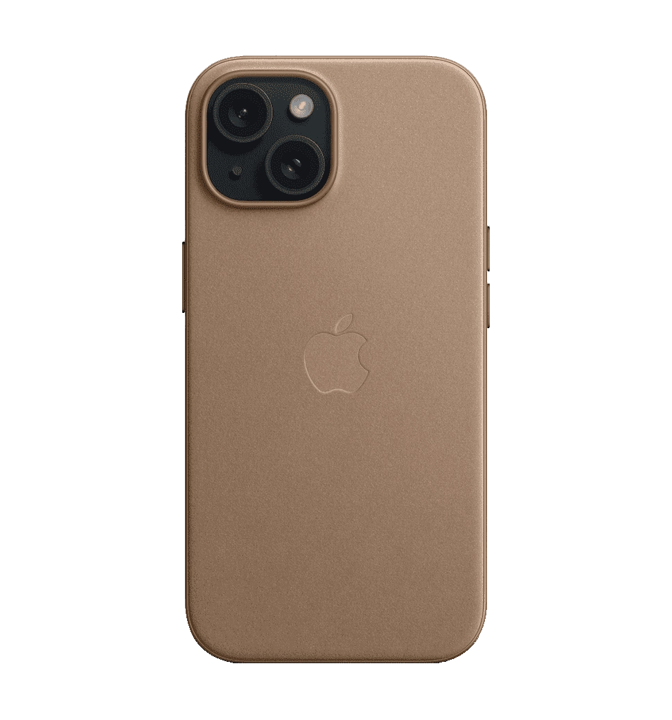 Чехол iPhone 15 Plus FineWoven Case with MagSafe - Taupe (MT473)