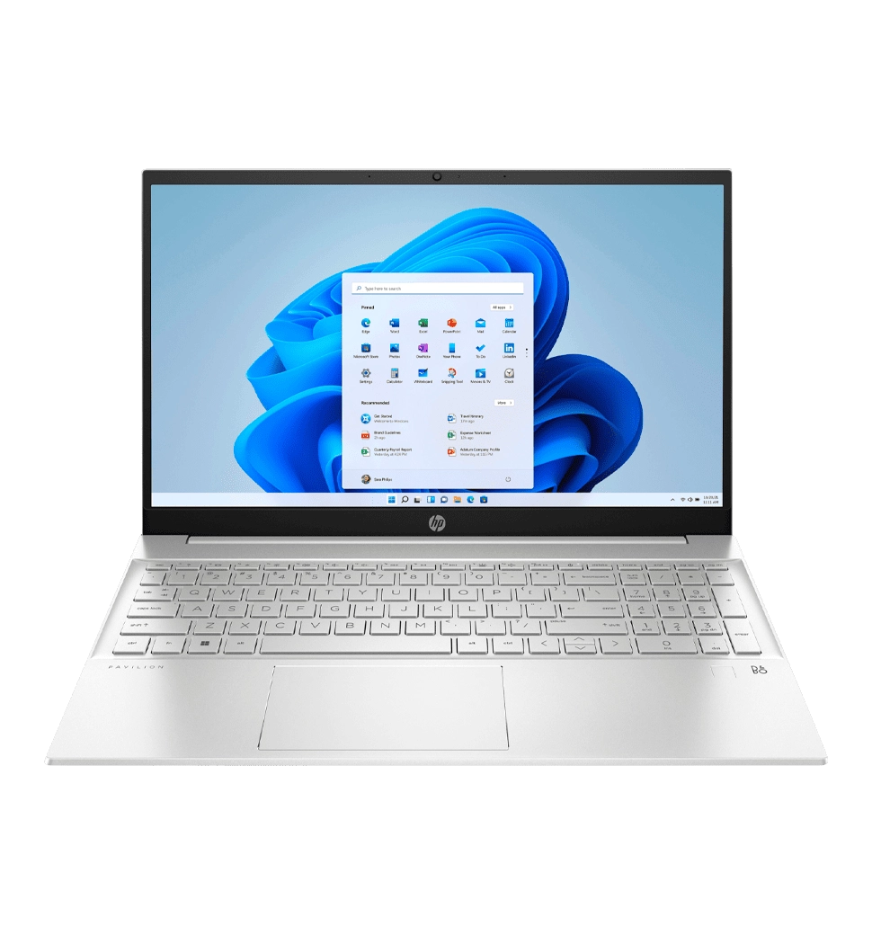 Ноутбук 15.6" HP Pavilion 15-eh1133ua AG (9H8N0EA)/AMD R7-5700U/16GB/512GB SSD/AMD Radeon/DOS/Silver