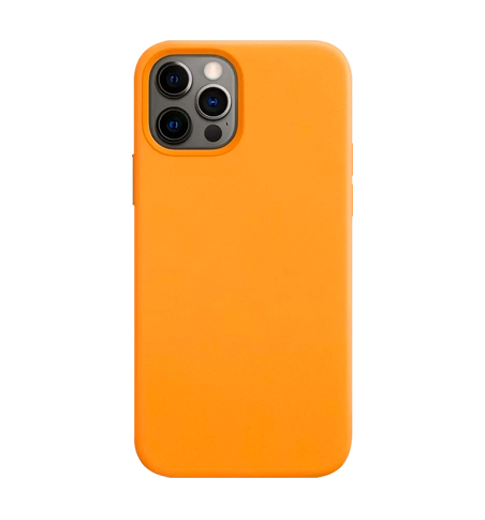 Чохол iPhone 12 Pro Max Leather Case with MagSafe - California Poppy (MHKH3)