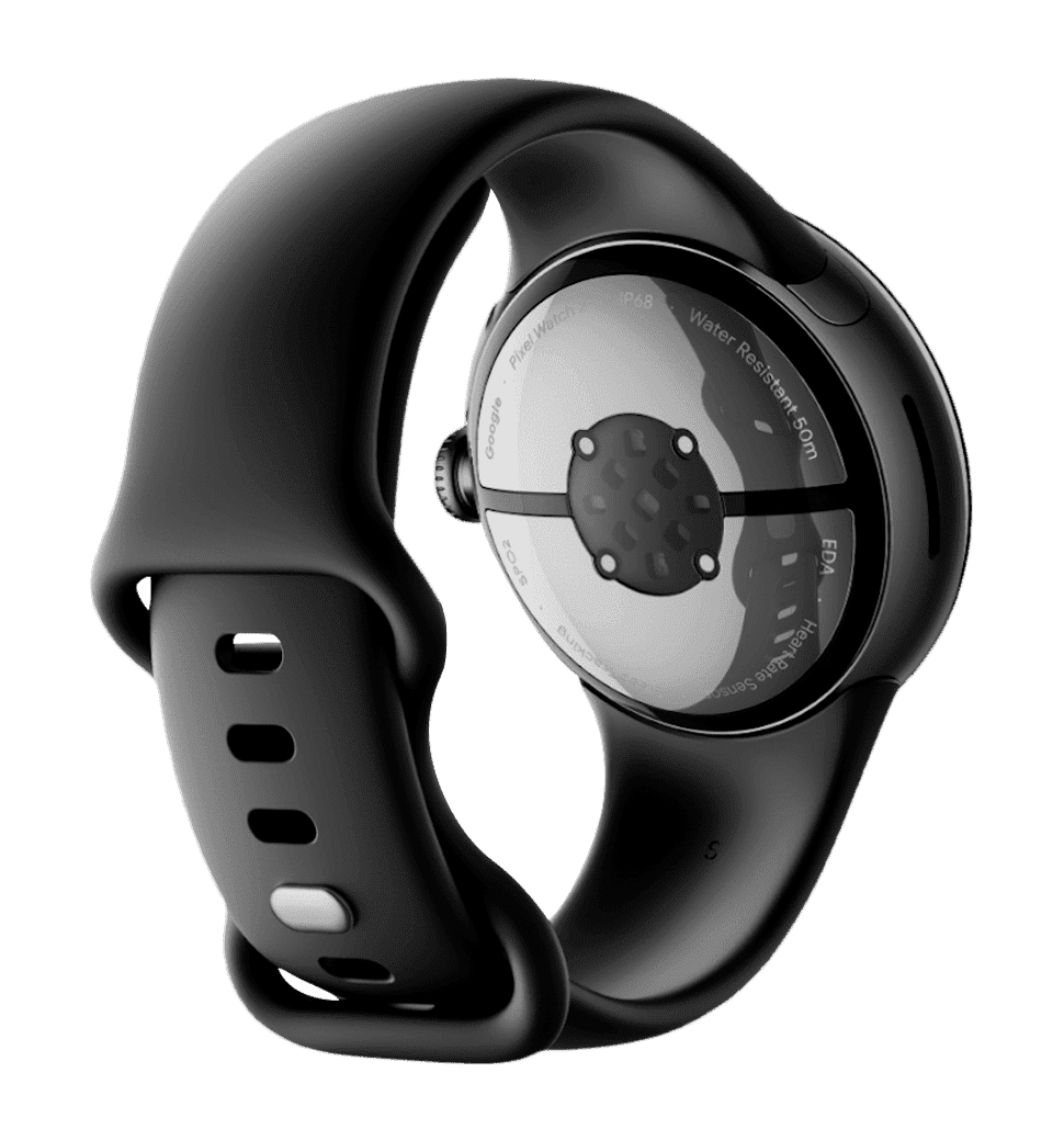 Смарт-годинник Google Pixel Watch 2 Matte Black Aluminum Case / Obsidian Active Band