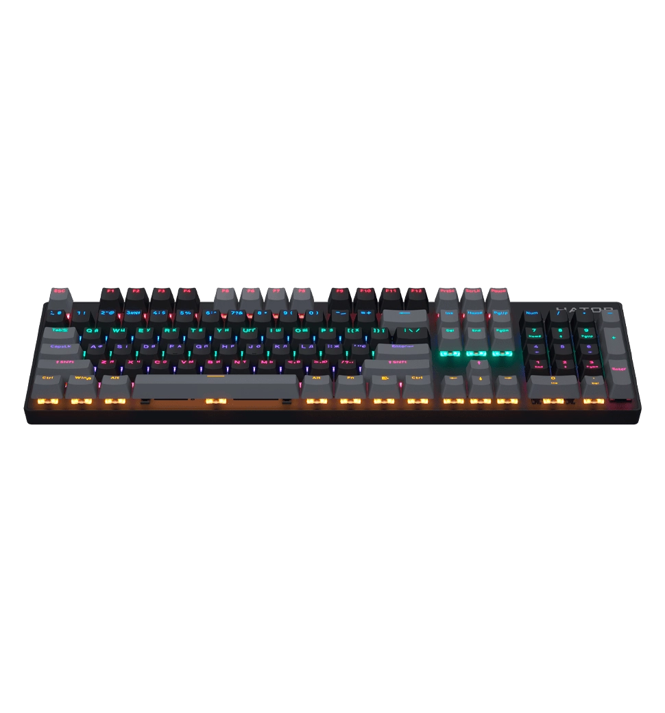Клавіатура механічна HATOR Starfall Rainbow Origin Blue (HTK-609-BGB)