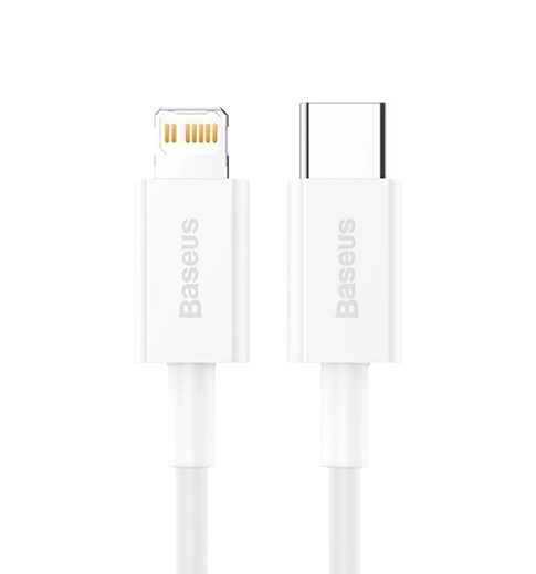 Кабель Baseus Superior Series Fast Charging Type-C to Lightning PD 20W 2m White (CATLYS-C02)