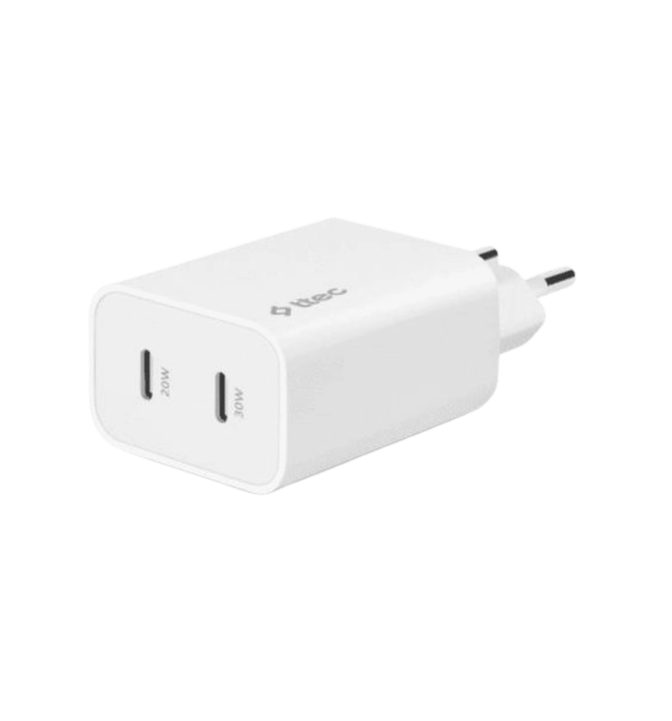 Адаптер Ttec SmartCharger DUO Charger 50W Белый (2SCG01B)