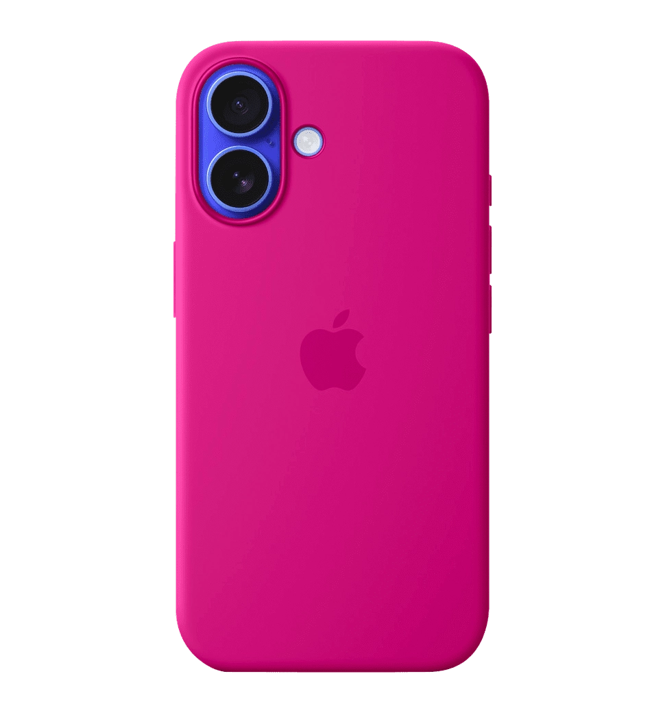 Чохол iPhone 16 Plus Silicone Case with MagSafe - Fuchsia (MYYE3)