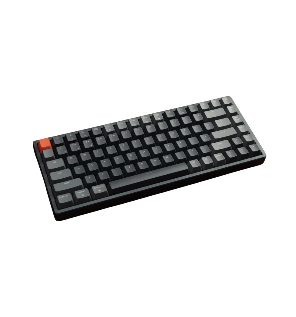 Клавиатура механическая K2 84Key, Gateron G PRO Brown, BT/USB-A, EN/UKR, White Led, Черный