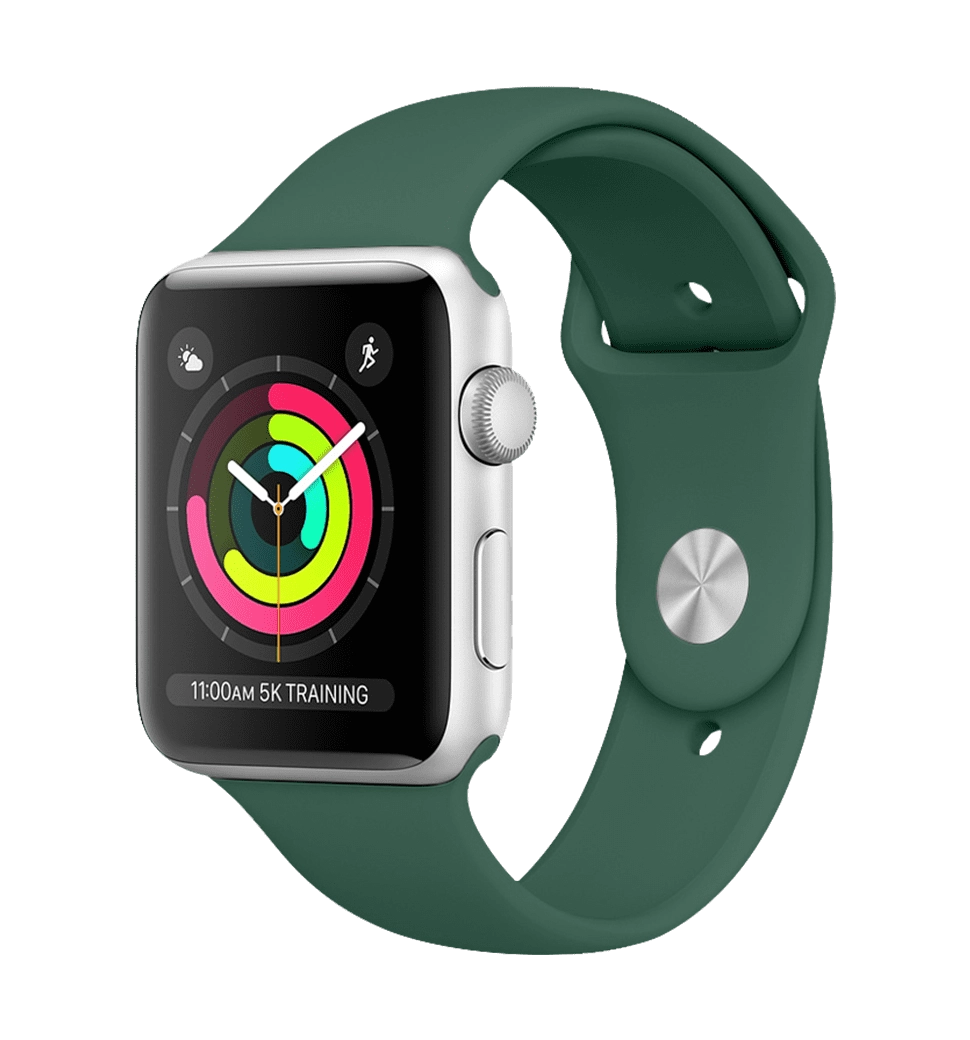Ремешок Silicone Copy 42mm Pine Green