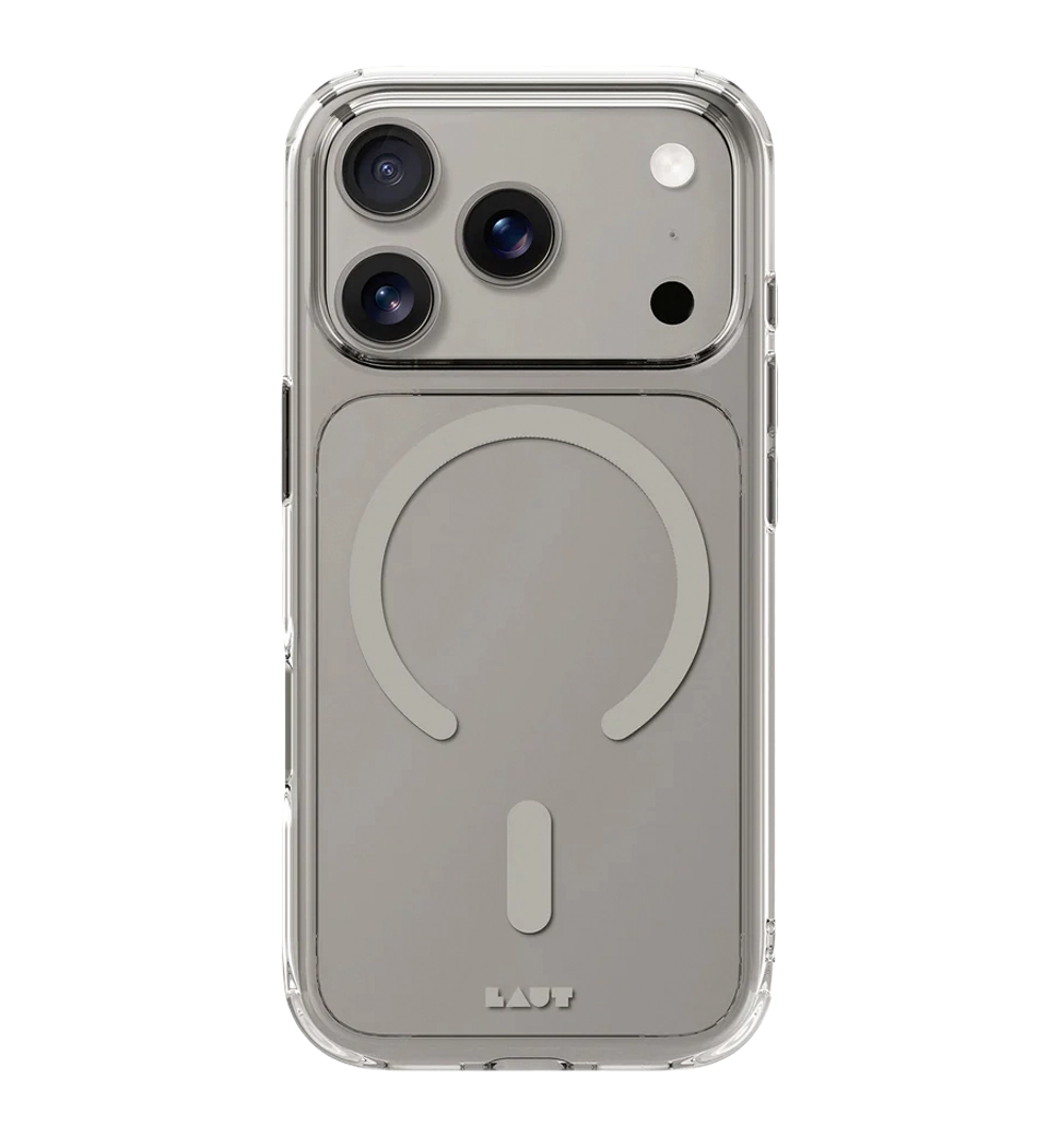 Чохол-накладка LAUT CRYSTAL FLURO for iPhone 17 Pro MagSafe Grey (L_IP25B_CF_GY)