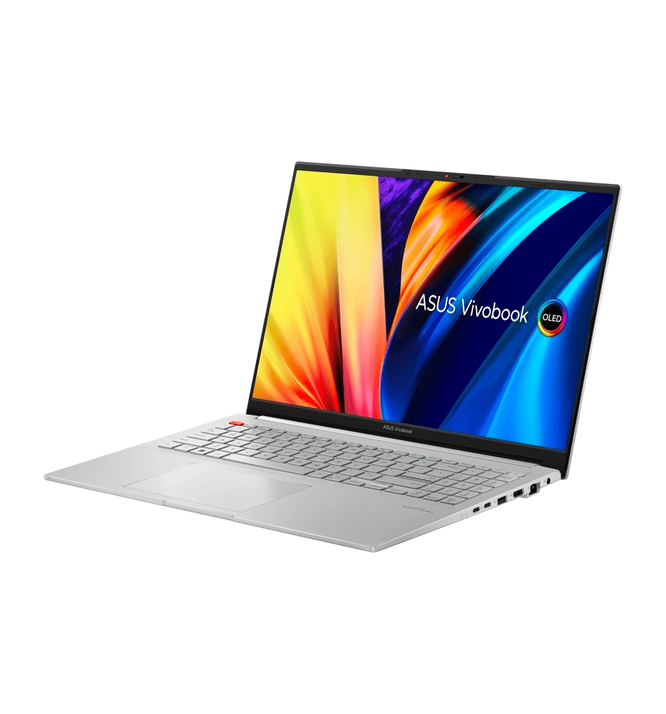 16 ASUS Vivobook Pro 16 OLED K6602VV MX082 Intel i7 13700H 16GB 1TB SSD nVidia RTX 4060 8 DOS Silver YABLUKA.ua