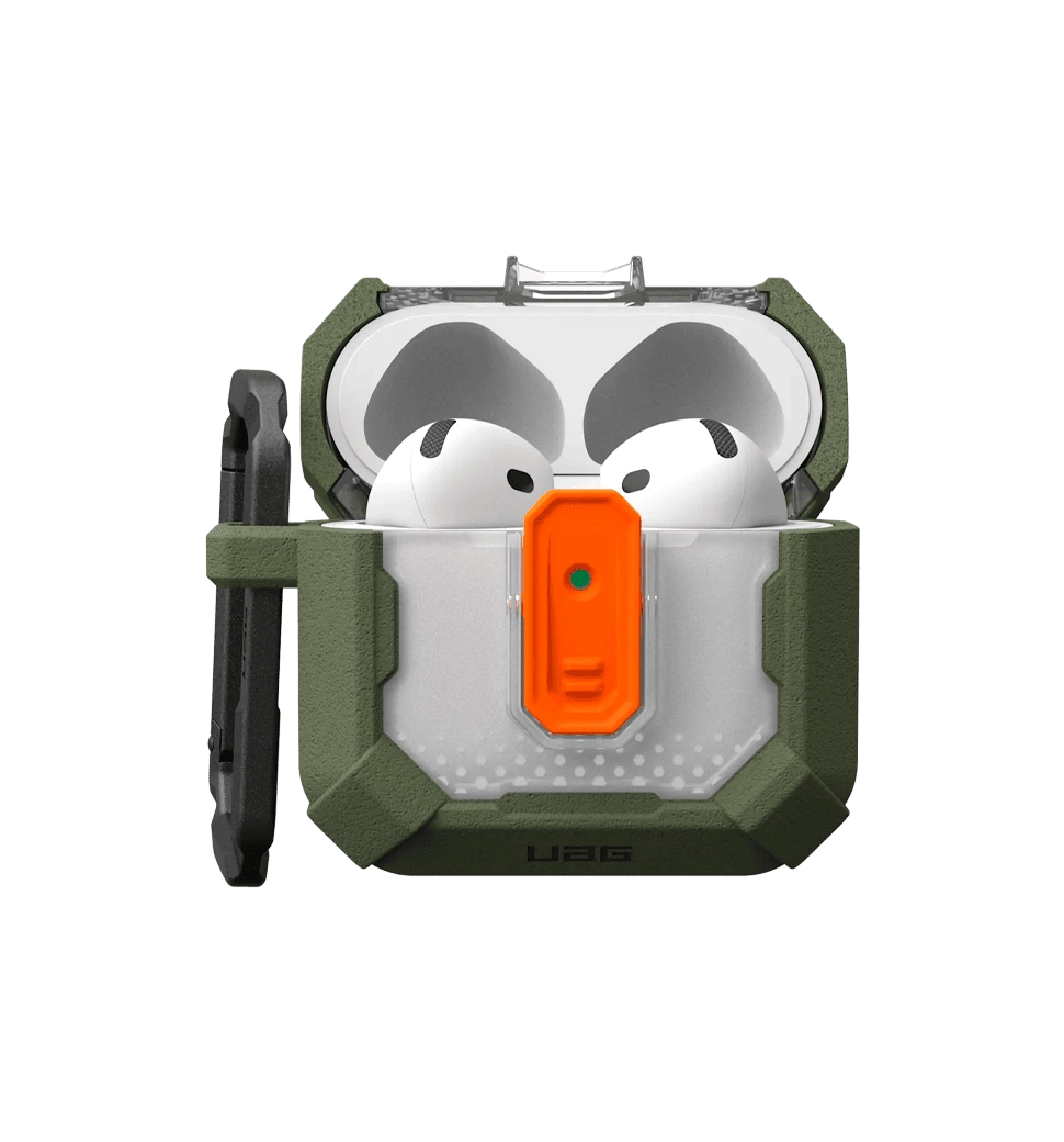 Чехол UAG для AirPods (Gen 4, 2024), Plasma, Olive Drab (104129117272)