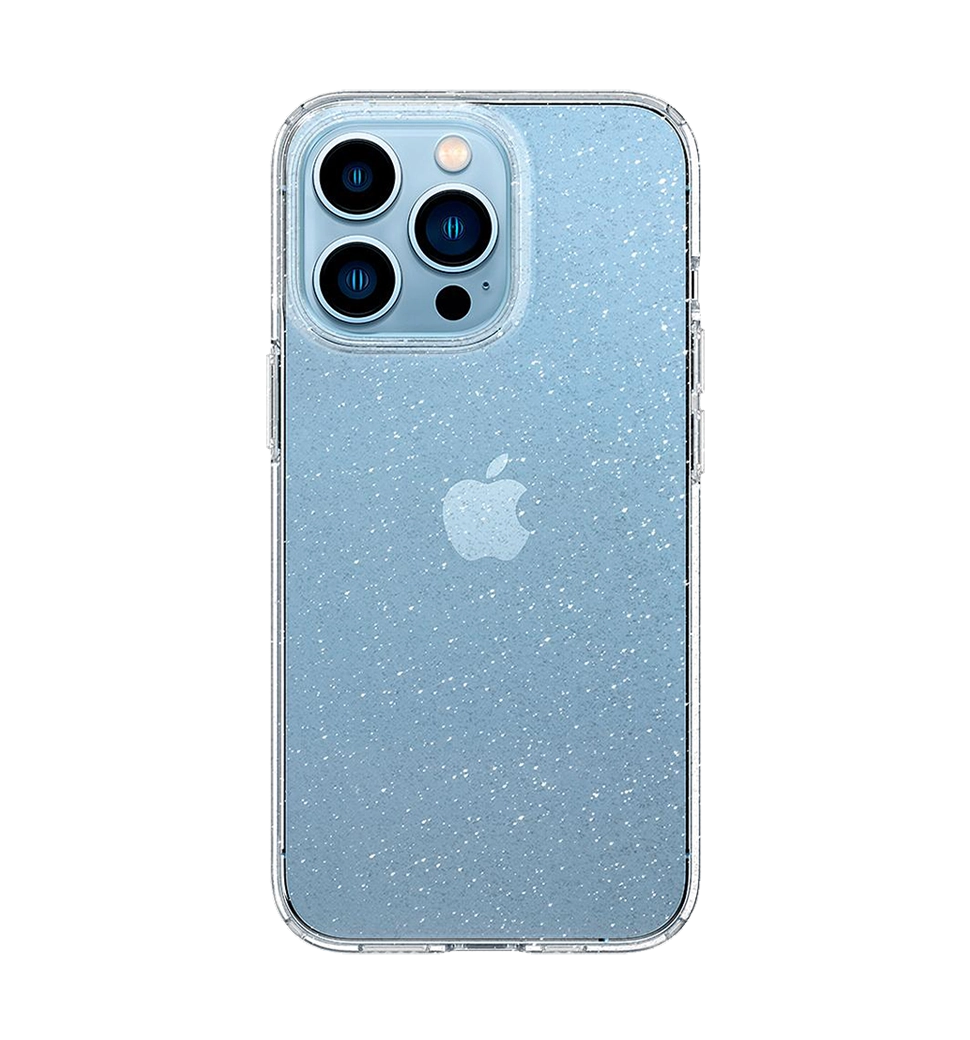 Чохол Spigen для Apple Iphone 13 Pro Liquid Crystal Glitter, Crystal Quartz (ACS03255) — фото 1