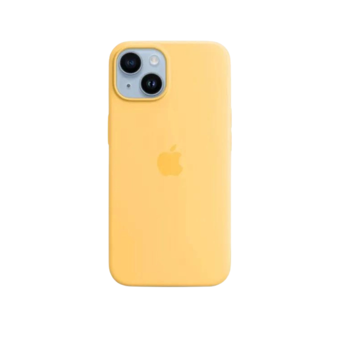 Чохол Силіконовий iPhone 14 Plus Silicone Case with MagSafe Sunglow (MPTD3)
