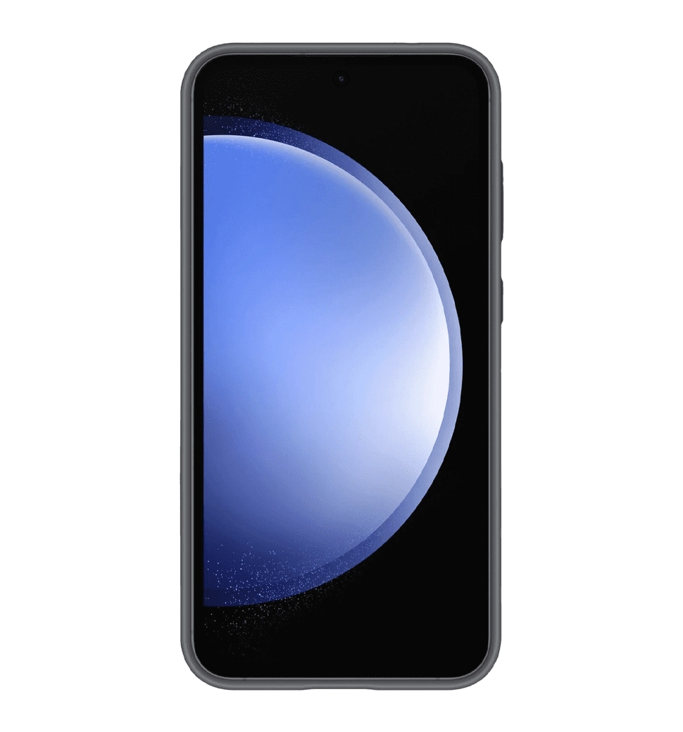 Чохол Samsung для Galaxy S23 FE (S711), Silicone Case, графітовий (EF-PS711TBEGWW)