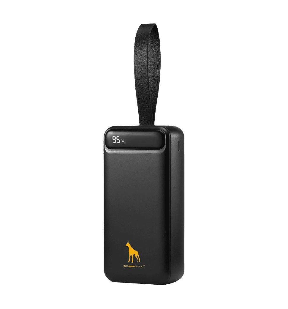 Доп батарея Doberman 30000 mAh 22.5W черная