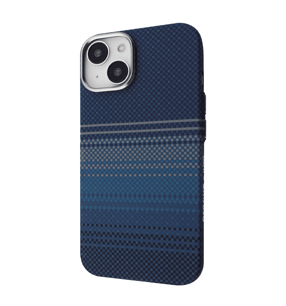 Чехол Proove Gleam Case with Magnetic Ring iPhone 13 (blue stripes)