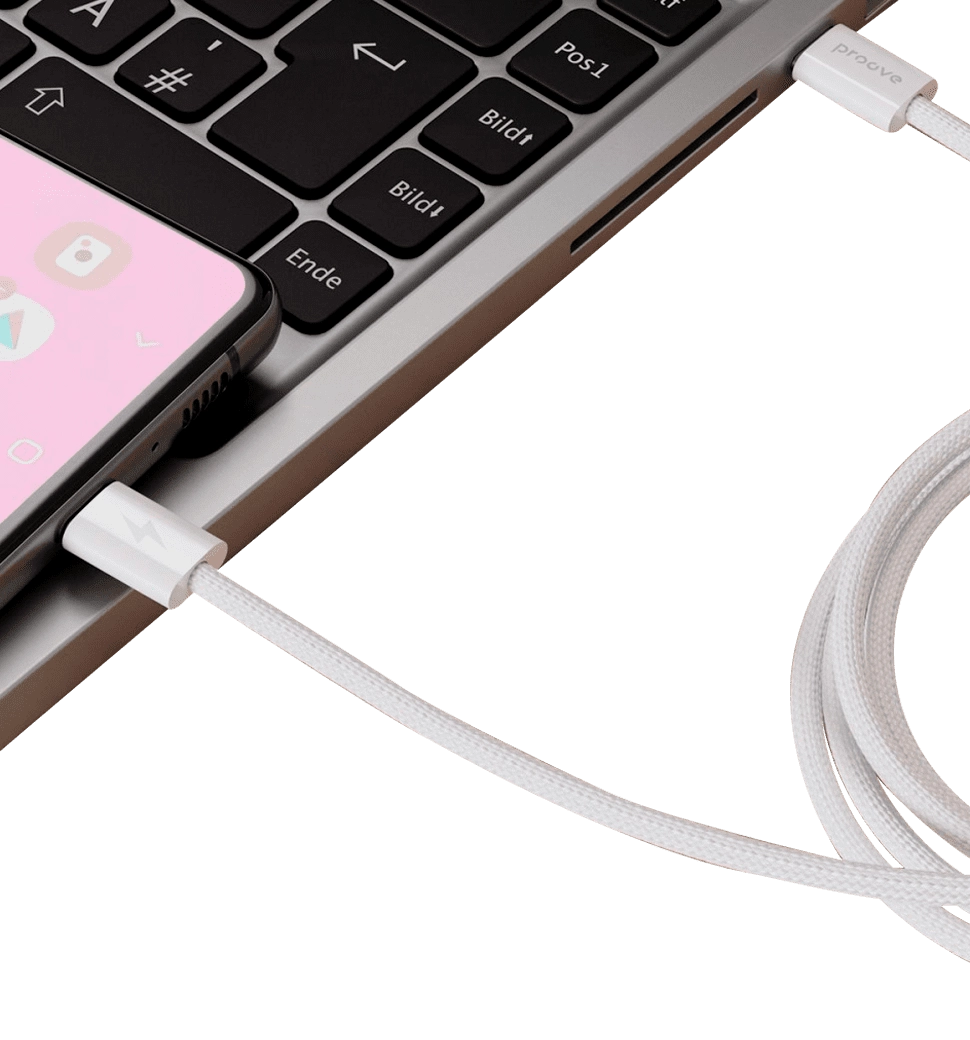 Кабель Proove Light Silicone Type-C to Lightning 27W (1m) (white)