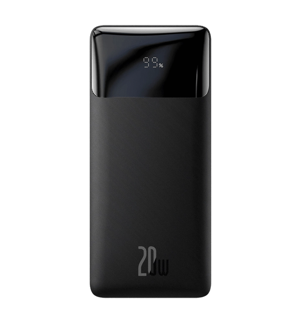 Дополнительная батарея Baseus Bipow Overseas 20W 10000mAh* (black) (PPBD050301)