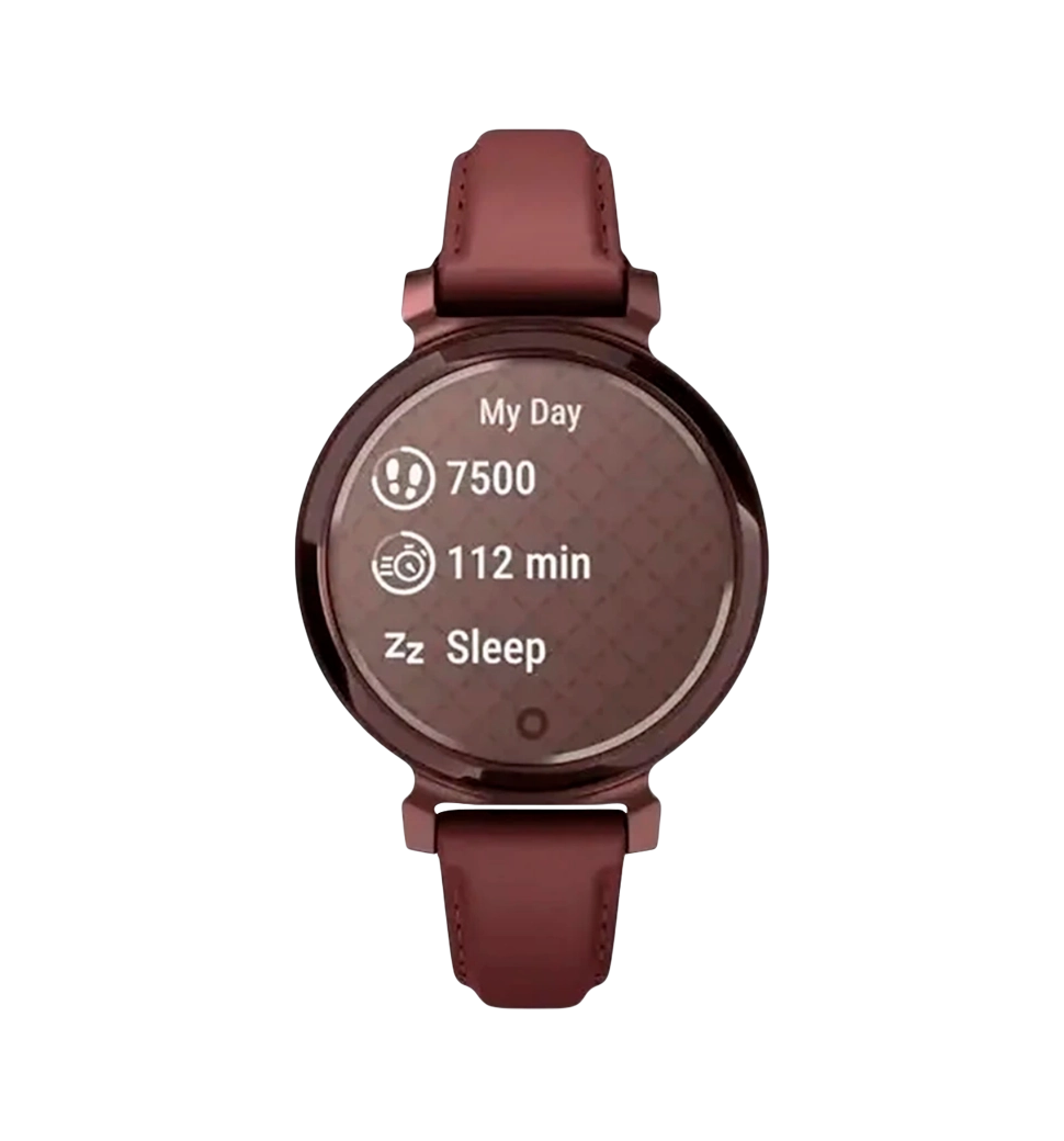 Смарт-годинник Garmin Lily 2 Classic Dark Bronze with Mulberry Leather Band (010-02839-03/61)