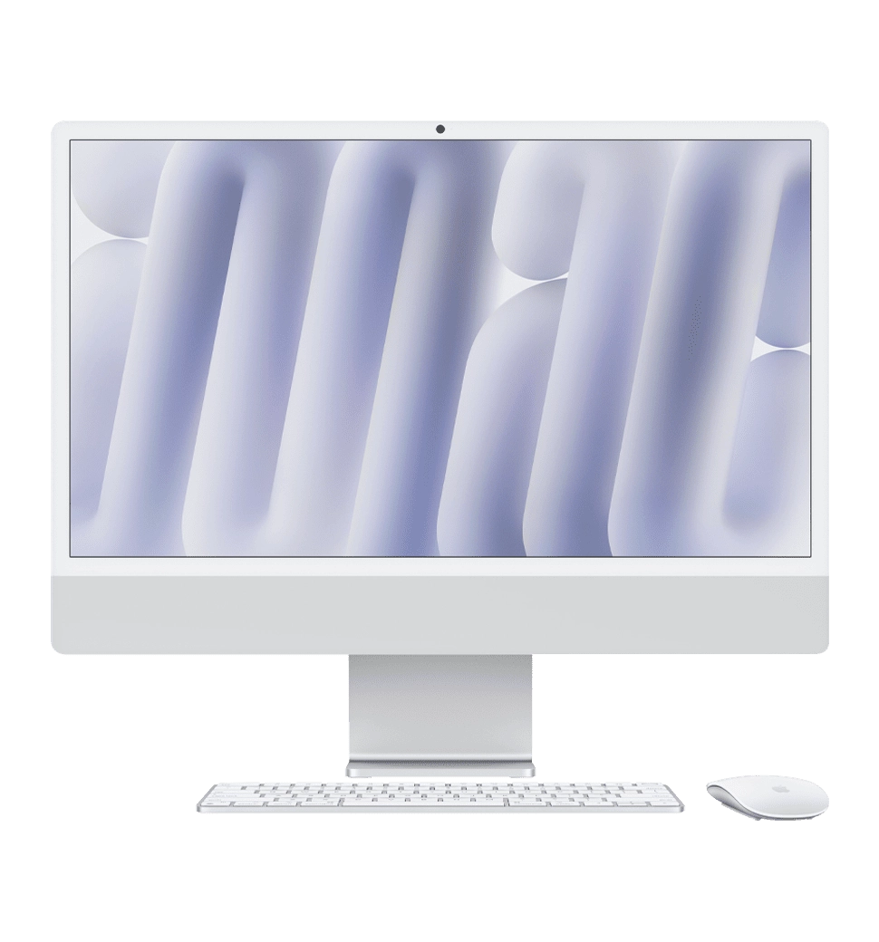 iMac 24" M4/NANO TEXTURE/10CPU/10 GPU/24GB/512 SSD Silver (Z1EJ000E1)