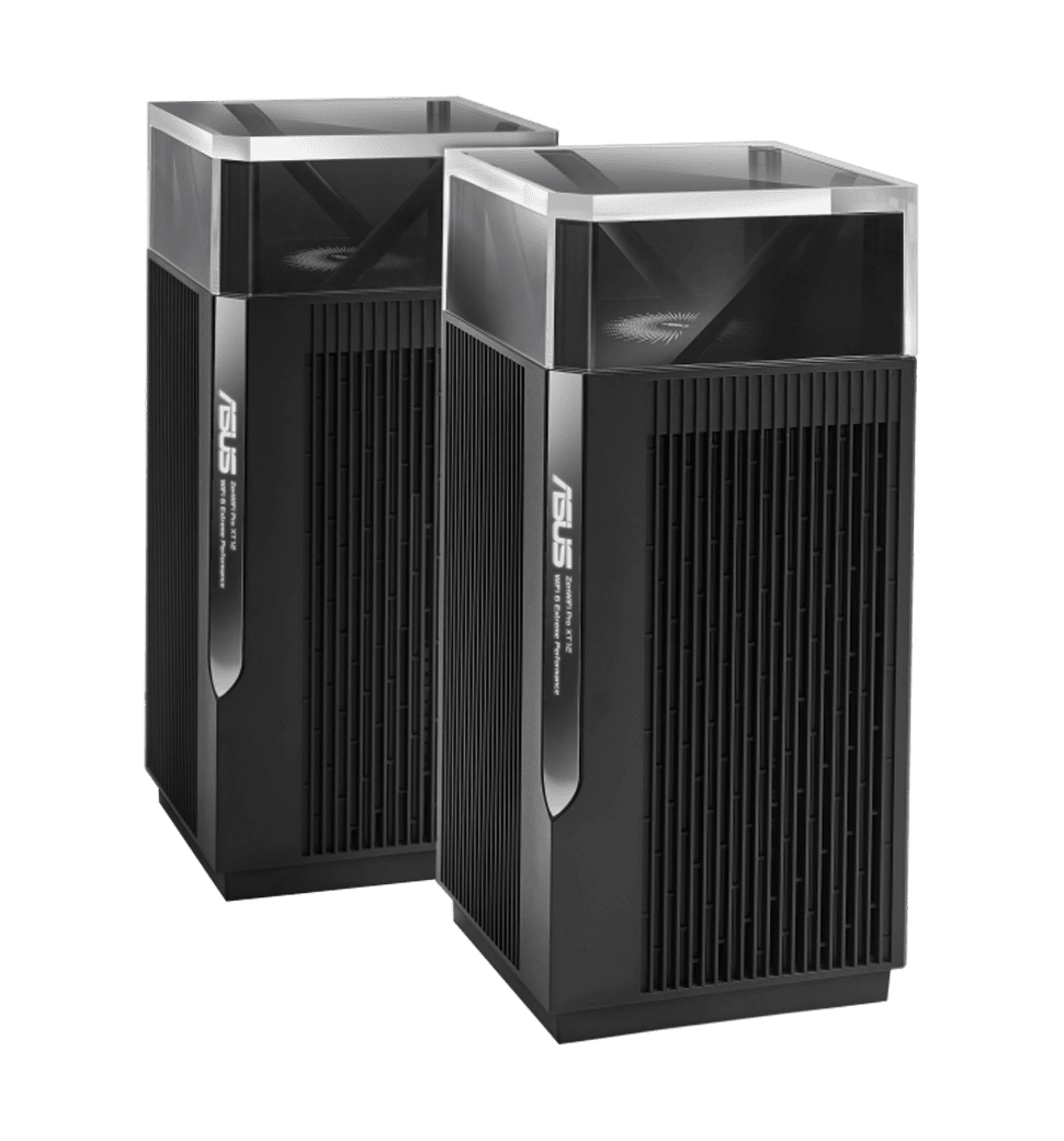 Система WiFi-Mesh ASUS ZenWiFi Pro XT12 2xGE LAN, 1x2.5GE LAN, 1x2.5GE WAN, 1xUSB 3.1, 1xUSB 2.0, 2м