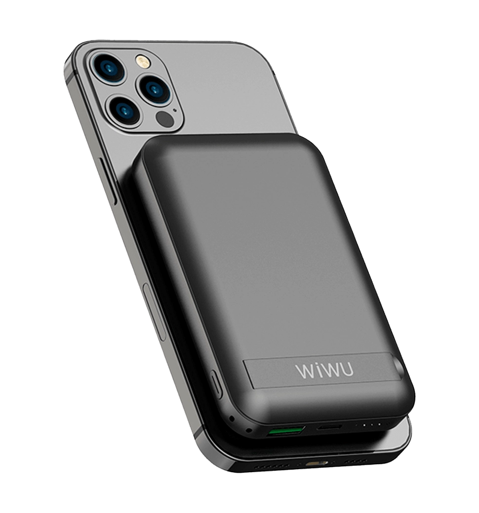 Внешний аккумулятор WIWU 10000mAh Snap Cube Black