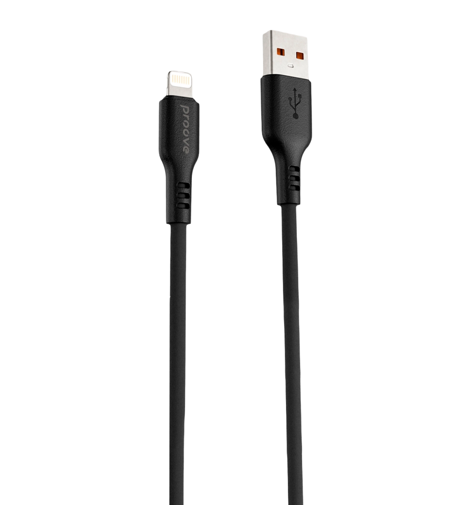 Кабель Proove Rebirth Lightning 2.4A (1m) (black)