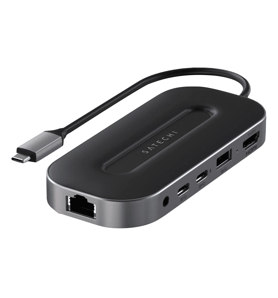 Satechi USB4 Multiport Adapter with 2.5G Ethernet Space Gray (ST-U4MGEM)