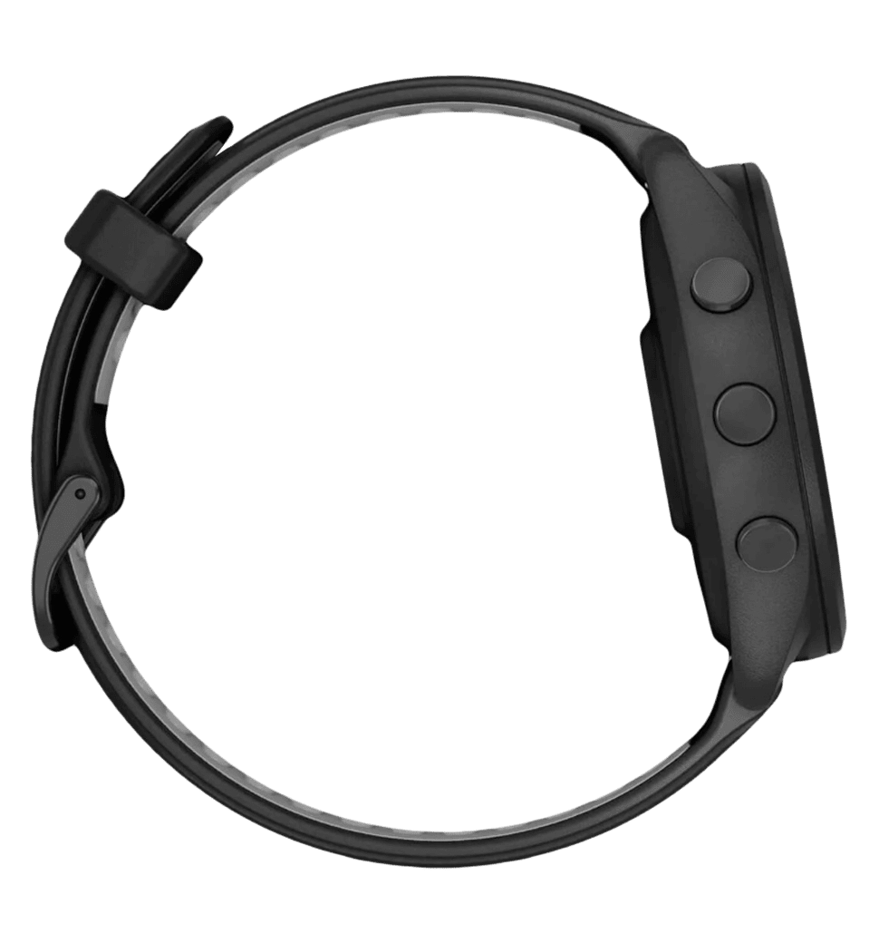 Смарт-часы Garmin Forerunner 265 Black Bezel and Case w. Black/Powder Gray Silicone Band (010-02810-10) UA
