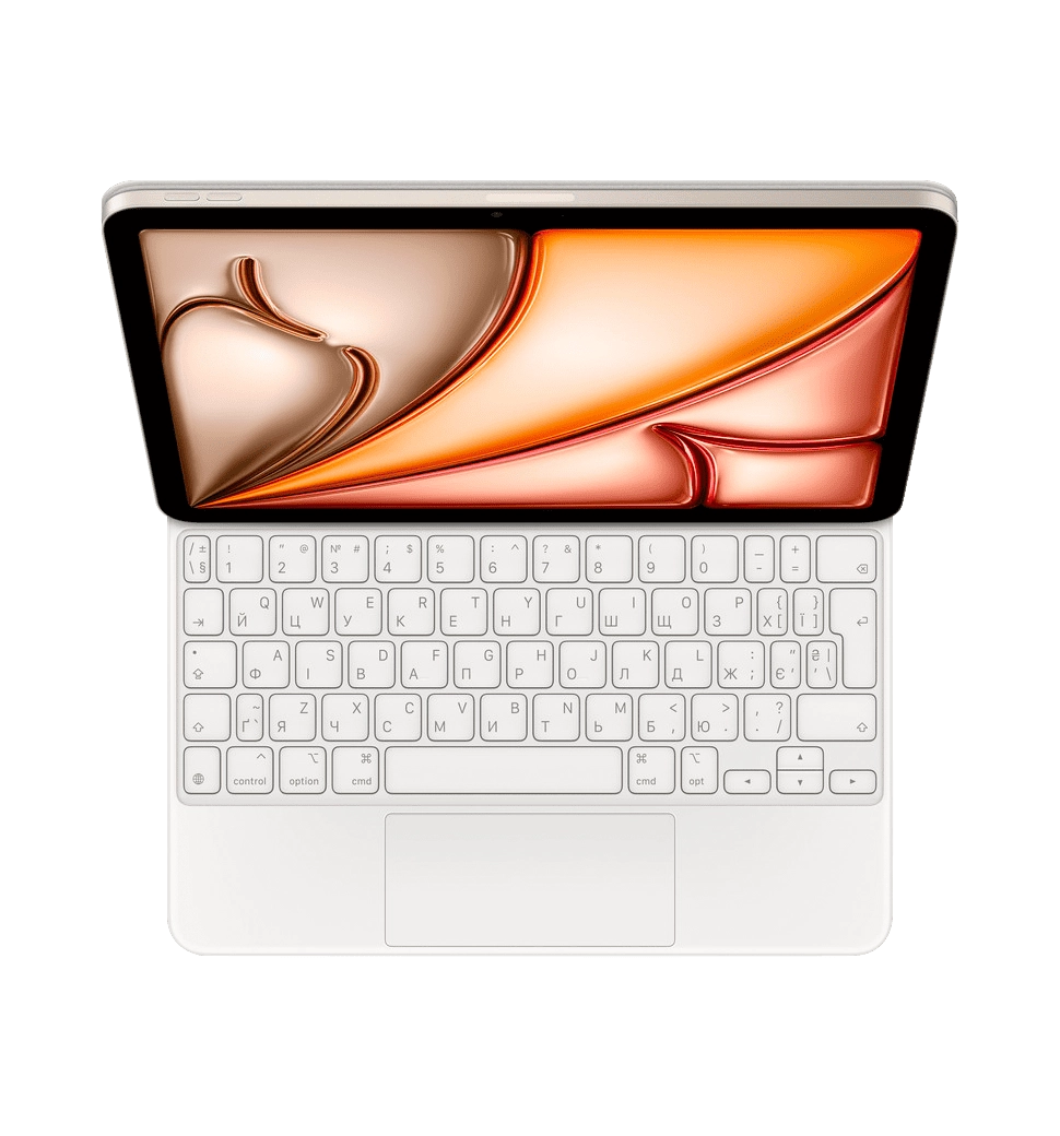 Apple Magic Keyboard for iPad Pro 11" (3rd gen) and iPad Air (5th gen) - Ukrainian UA (MJQJ3UA/A)
