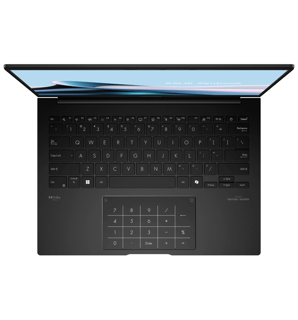 Ноутбук 14" ASUS Zenbook 14 OLED UM3406HA-PP014W/AMD R7 8840HS/16GB/1TB SSD/AMD Radeon/W11H/Black