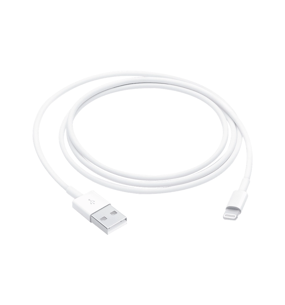 Кабель Apple Lightning to USB Cable 1m (MD818/MQUE2/MXLY2) — фото 1