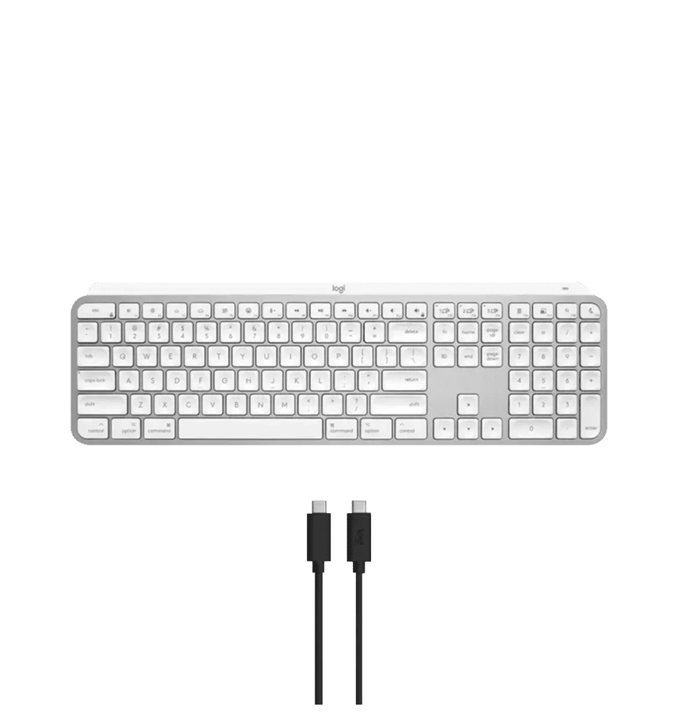 Комплект LOGITECH MX Keys S Pale Grey