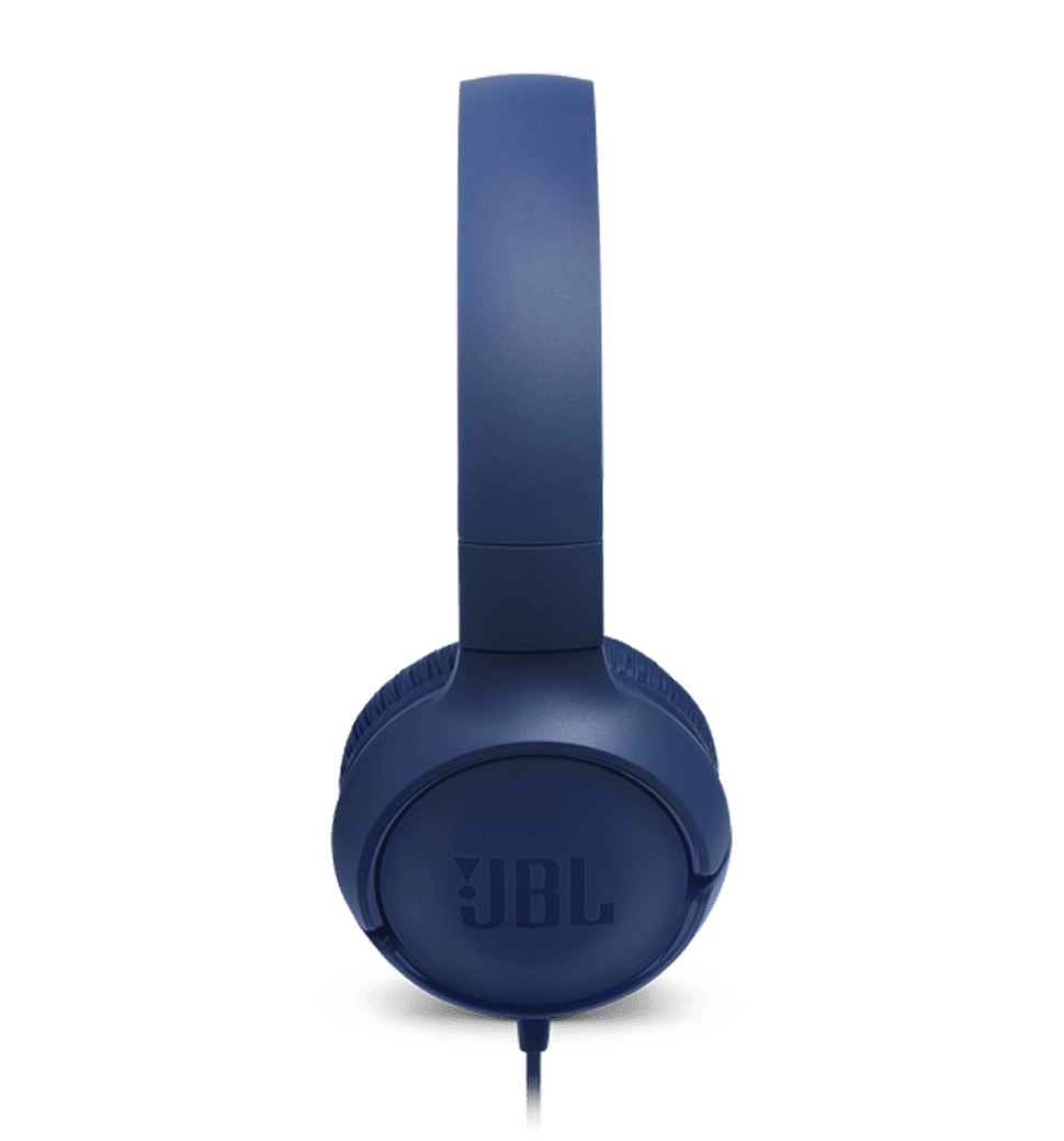 Навушники з мікрофоном JBL Tune 500 Blue (JBLT500BLU)